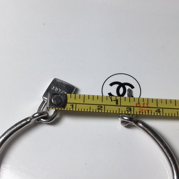 🖤RARE💕DIOR SILVER VTG CUFF - Picture 10 of 12